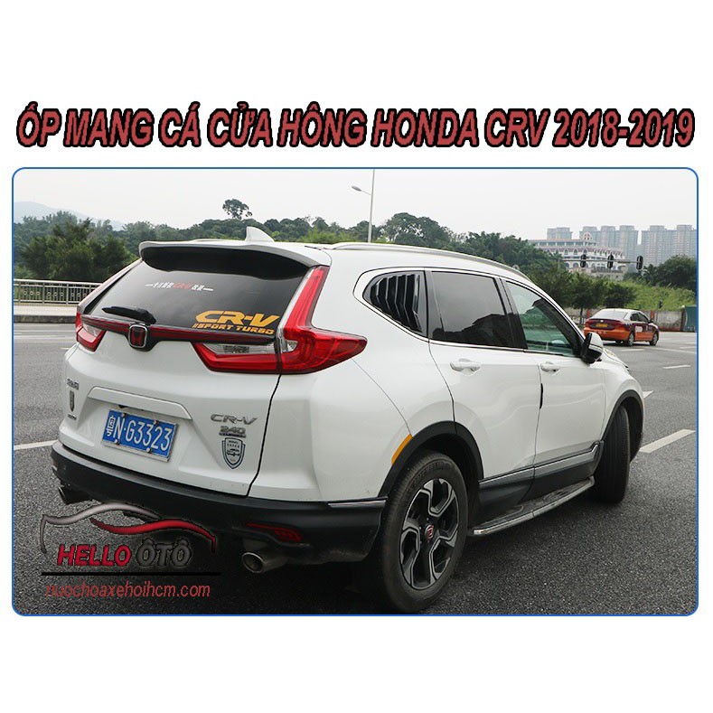 Ốp Mang Cá Mập Cửa Hông Honda CRV 2018-2020