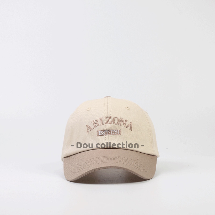 Nón kết (Mũ lưỡi trai ) nam nữ thêu logo Arizona Est 1751 - Chất liệu cotton - Dou Collection - Mã NV044