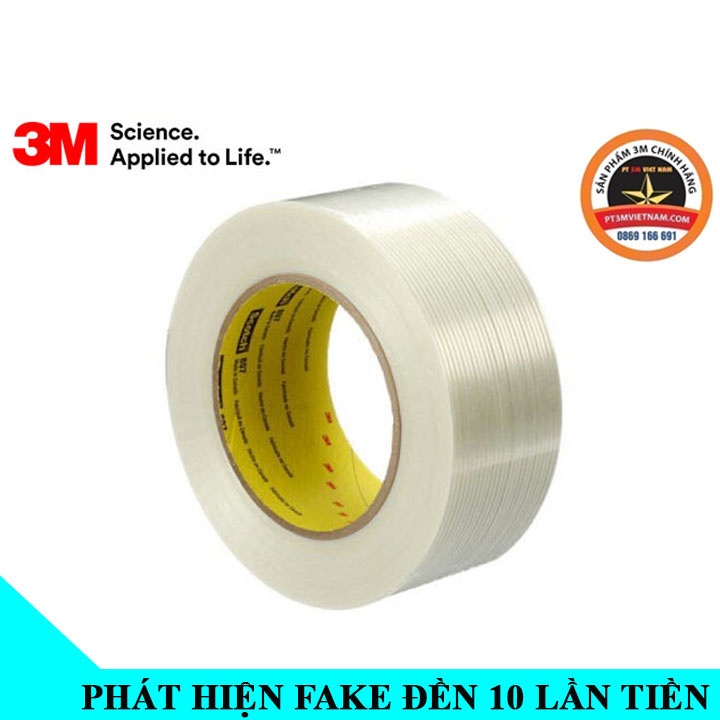 Băng keo sợi thủy tinh 3m 897 scotch filament tape