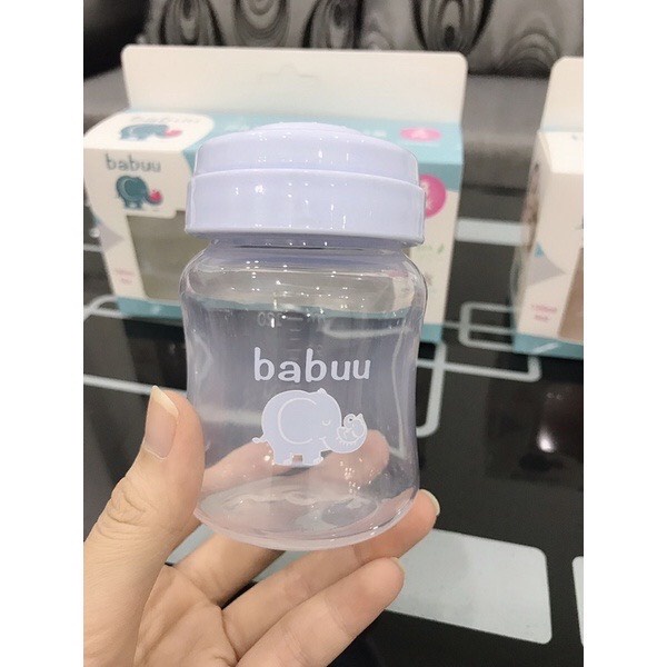 Bộ 3 bình trữ sữa Babuu baby nhật bản cho bé