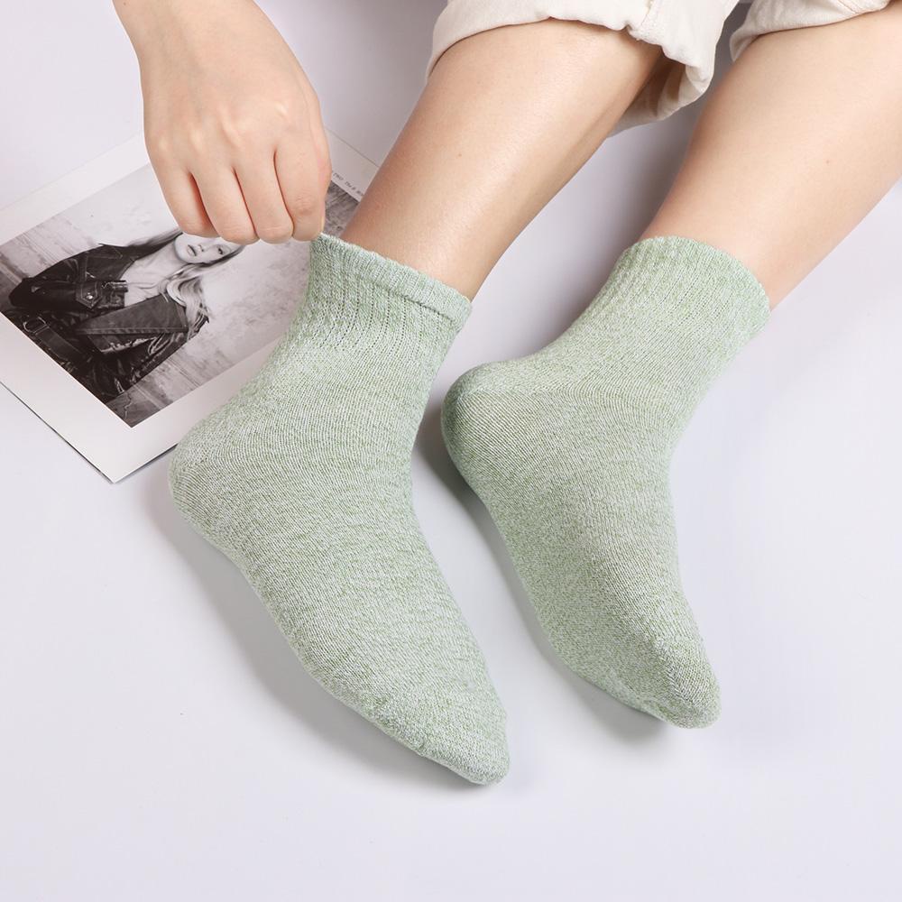 Vớ Len Dày Dặn Giữ Ấm Thời Trang Dùng Khi Leo Núi