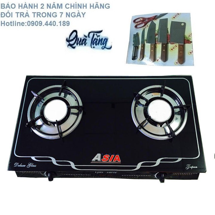 Bếp gas đôi ngoại Asia (2100HN trắng)
