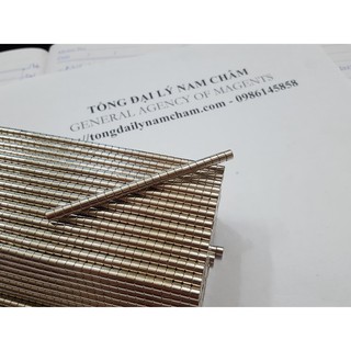 Nam châm viên 3x3mm trắng đất hiếm