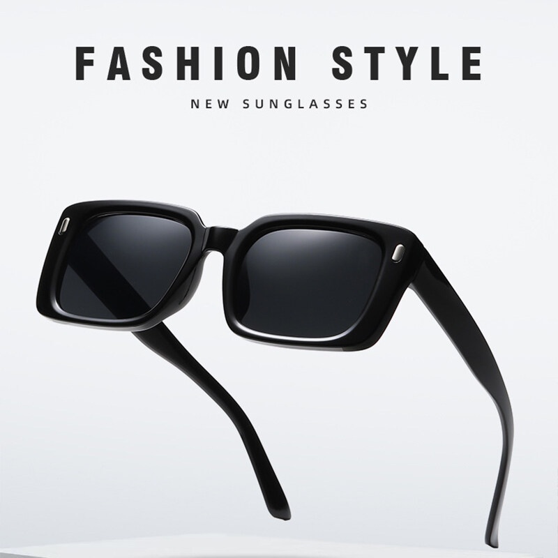 Kính Mát Gọng Vuông Nhỏ Thời Trang