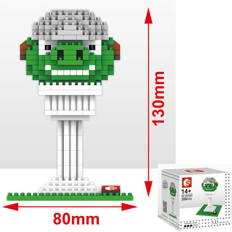 Bộ Đồ Chơi Lắp Ráp Angry Bird Sáng Tạo Cho Bé