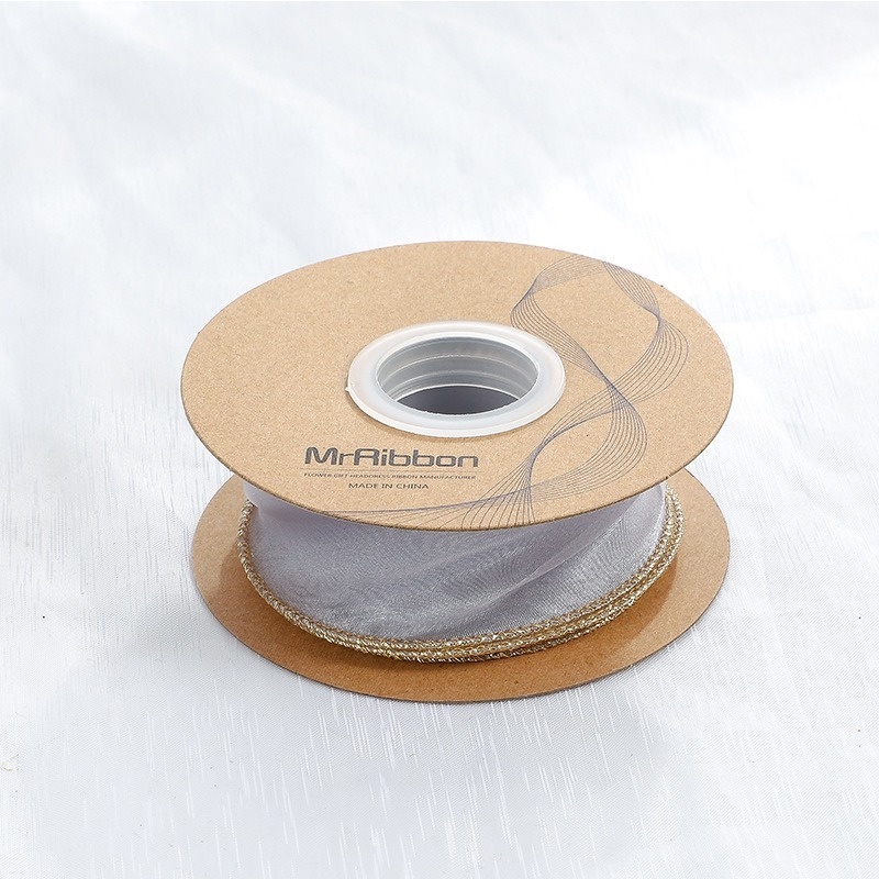 Cuộn Dây Ruy Băng 10 Yard 40mm Bằng Vải Lụa