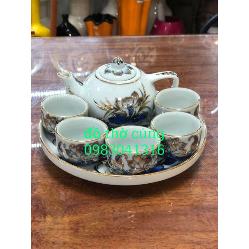 Bộ đồ thờ vẽ vàng cao cấp