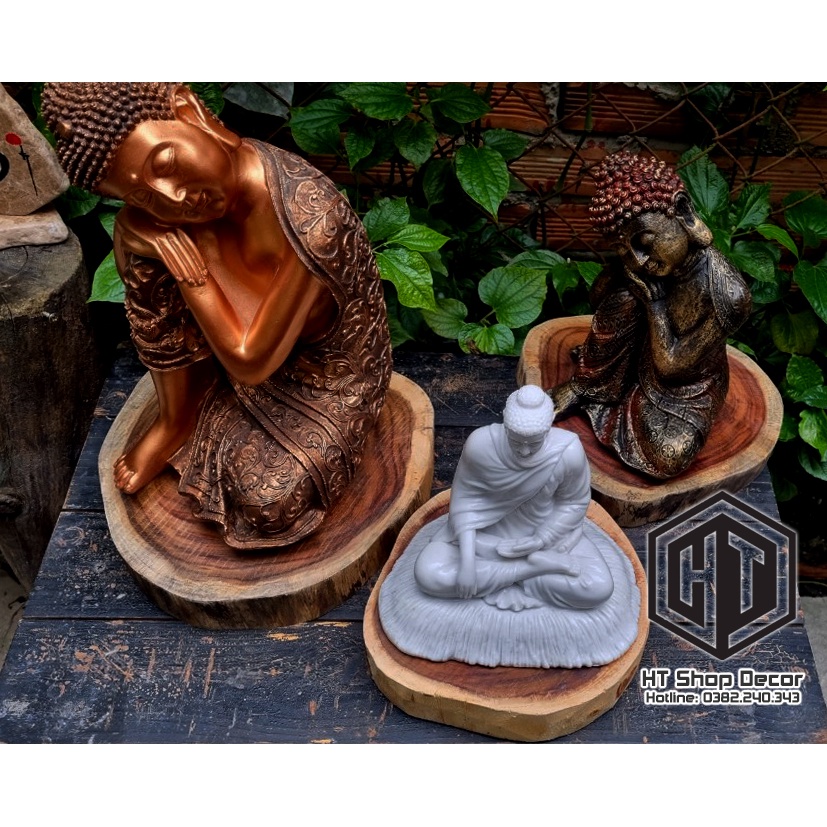 Đế vân gỗ tự nhiên Dùng Để tượng, gốm, ấm trà , Lót Ly Tách, Nến Thơm, chậu bonsai