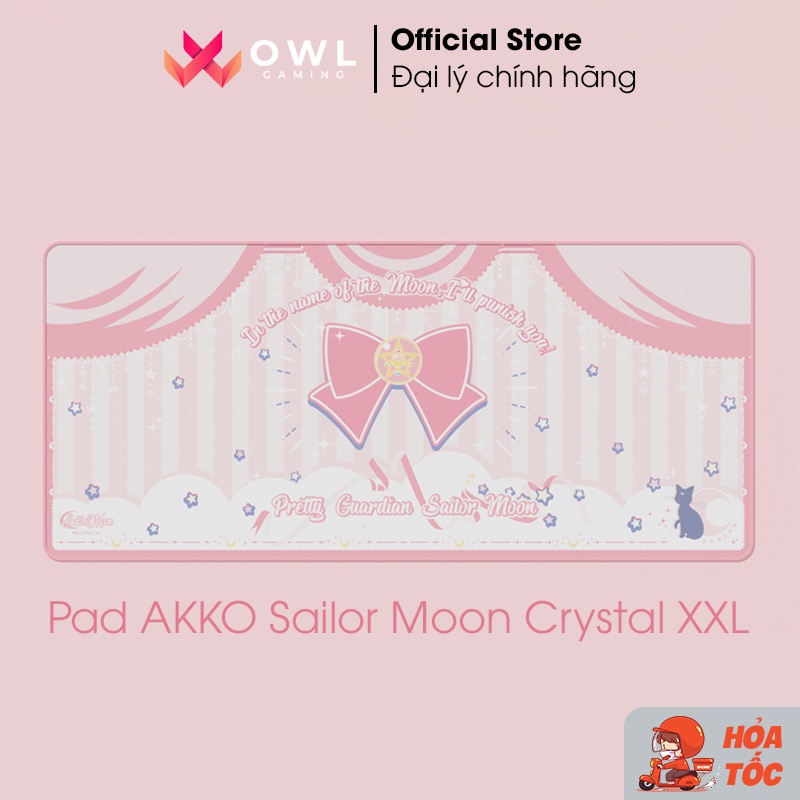 Lót chuột / Bàn di chuột / Pad chuột AKKO Sailor Moon Crystal XXL (900x400x4 mm) - Hàng chính hãng