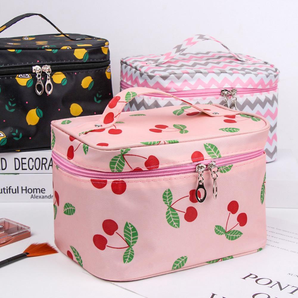 Hộp Đựng Đồ Trang Điểm Bằng Vải Oxford Cỡ Lớn Tiện Dụng Ốp