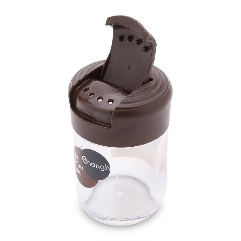 Lọ rắc gia vị Inomata 68ml hàng Nhật nắp nâu