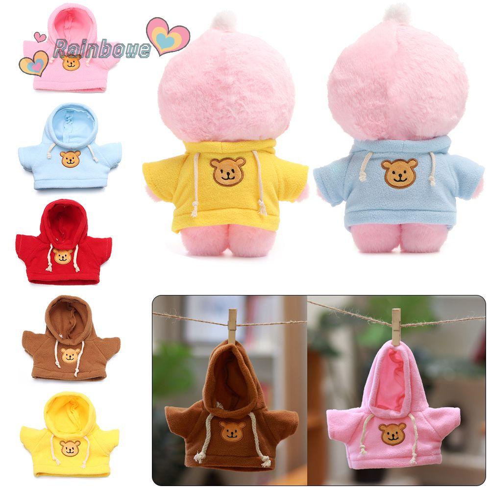 Trang phục búp bê hình chú vịt vàng mặc áo len dễ thương 30cm