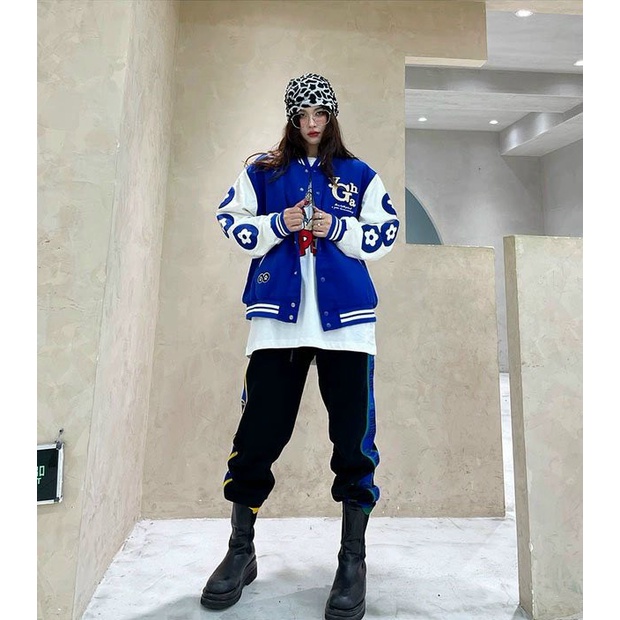 (FREE SHIP) ÁO KHOÁC BOMBER NỮ HỌA TIẾT NHỮNG BÔNG HOA NHỎ XINH LUNG LINH TK 2022