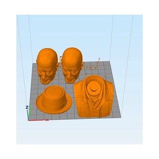 File in mô hình 3D Walter White Breaking Bad - Bust