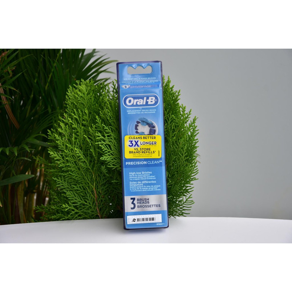Set 3 đầu bàn chải điện thay thế Oral-B, cho tất cả các dòng bàn chải điện Oral-B | BigBuy360 - bigbuy360.vn