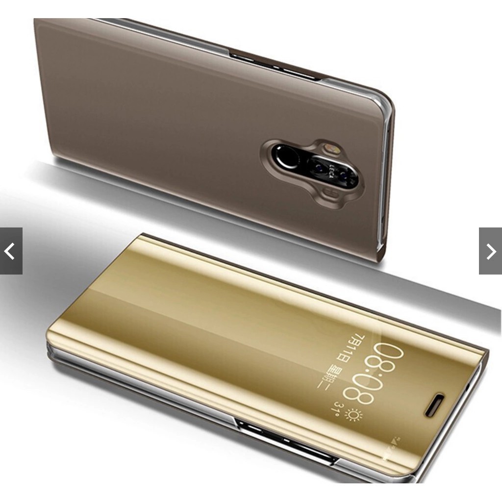 Ốp điện thoại nắp gập tráng gương siêu mỏng cho Huawei Mate 10 / Mate 10 Pro