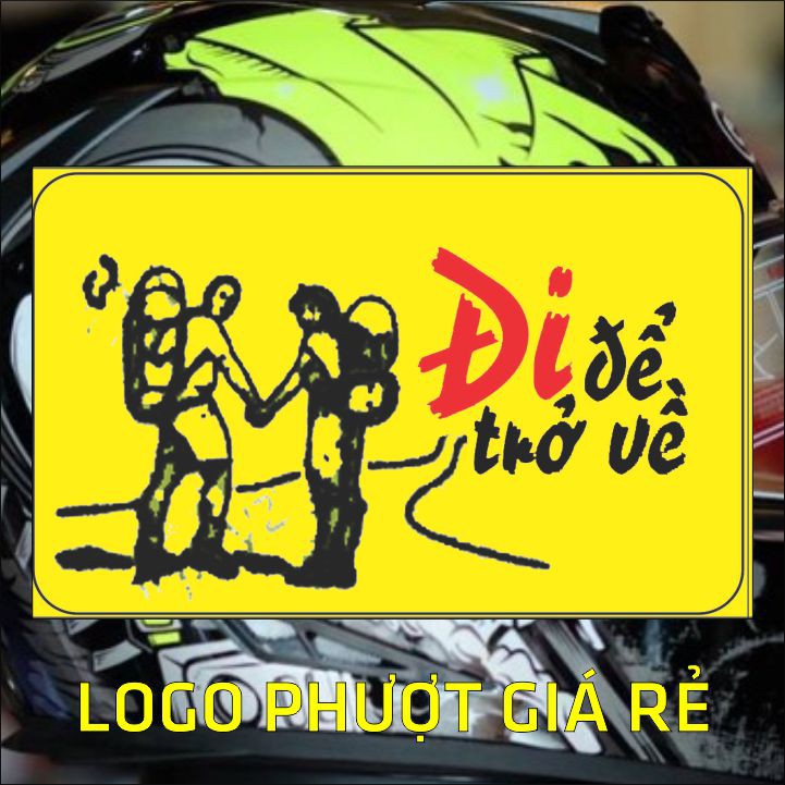 TEM PHƯỢT - LOGO PHƯỢT ĐI ĐỂ TRỞ VỀ