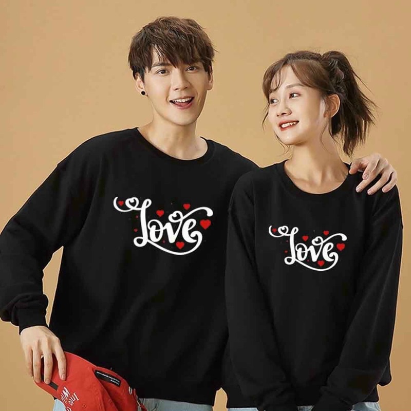 Áo Cặp Hoodie, Áo Đôi Nam Nữ Nỉ Bông Mềm Mại Nhiều Hình Xinh Xắn Đáng Yêu