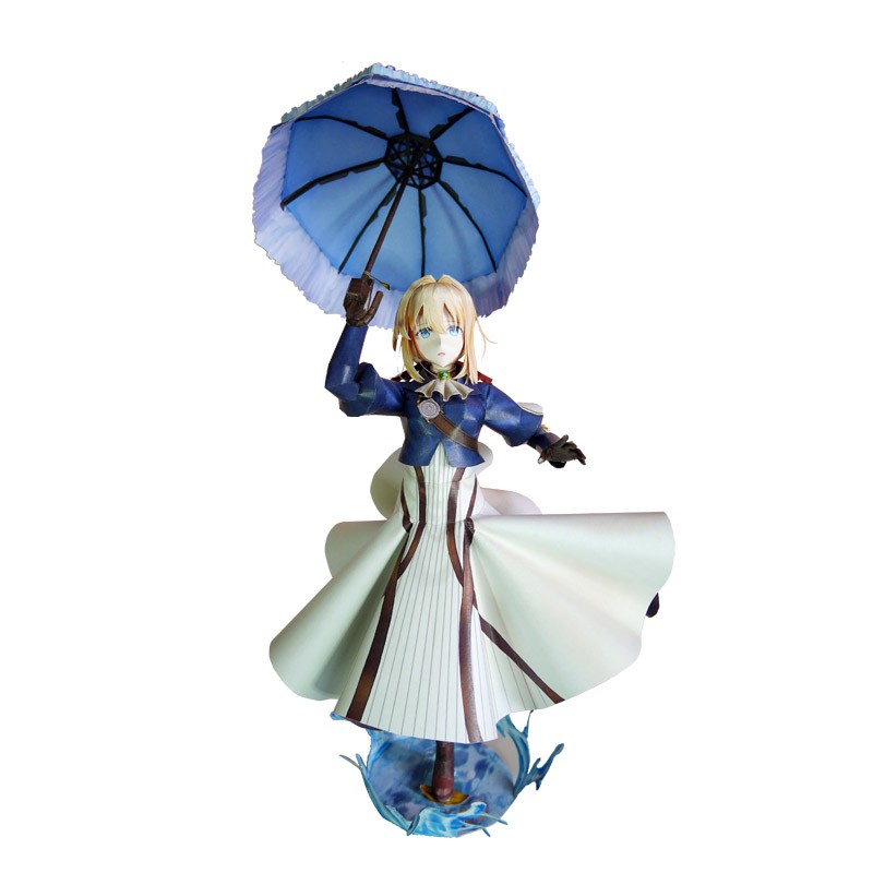 Mô hình giấy Violet Evergarden - DIY