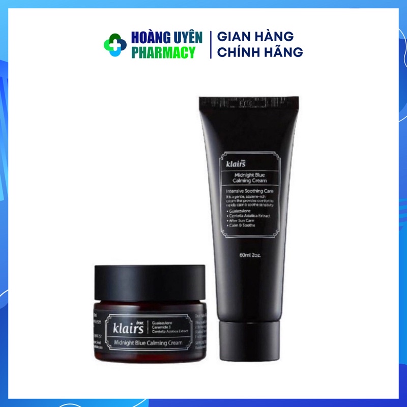 Kem dưỡng phục hồi da Klairs Midnight Blue Calming Cream