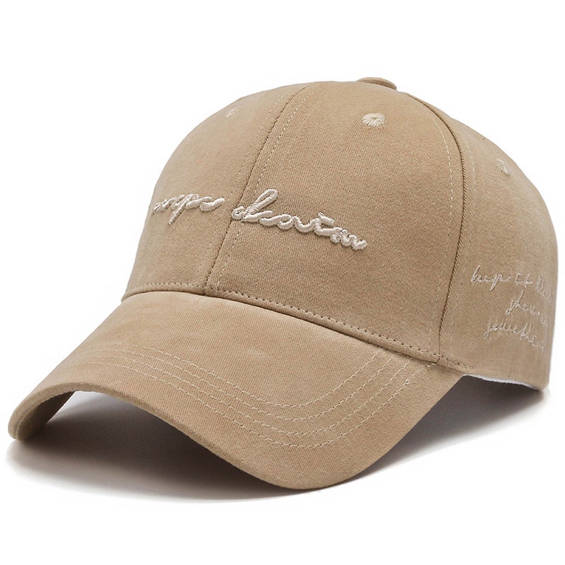 Mũ Lưỡi Trai Thêu Chữ Phong Cách Hàn Quốc