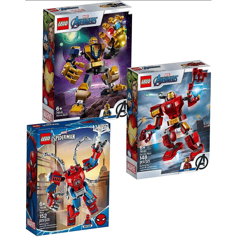 Lego HaHa - Lego Super Hero - Marvel Avengers - Chiến Giáp Siêu Anh Hùng - 76140, 76141, 76146