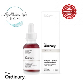 Tẩy tế bào chết the ordinary aha 30% + bha 2% peeling solution