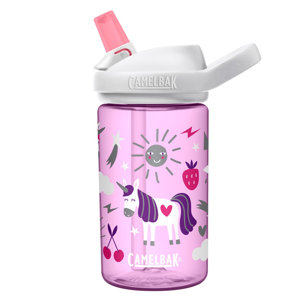 [CHÍNH HÃNG] Bình Nước Trẻ Em Camelbak Eddy+ Kids 400ml - Kỳ Lân Unicorn Party