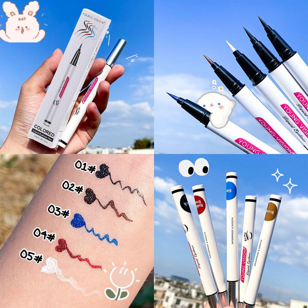 Bút Kẻ Mắt Kiêm Phấn Mắt Chống Thấm Nước Lâu Trôi