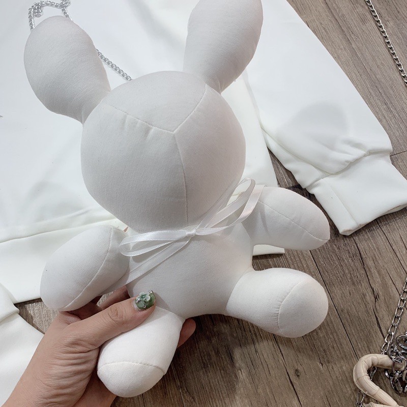 [Rẻ Vô Đich ] Về em gấu cực hót luôn ạ 1 màu trắng cực sịn Gấu quảng châu chuẩn sịn l1 Áo chất  umi hàn