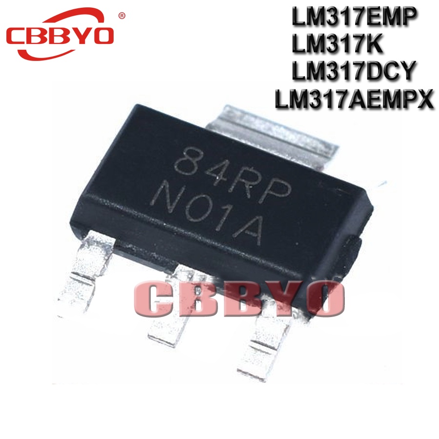 10 chiếc LM317EMP SOT-223 N01A LM317 SOT LM317EM LM317K LM317DCY LM317AEMPX N07A Thương hiệu mới