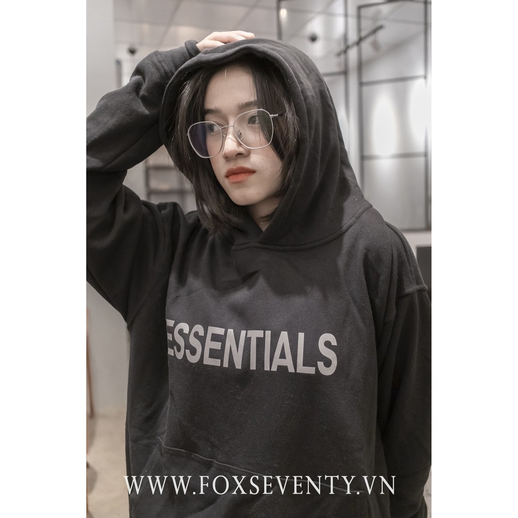 Áo hoodie ESSENTIALS chất nỉ cotton ( Nam nữ đều mặc được )