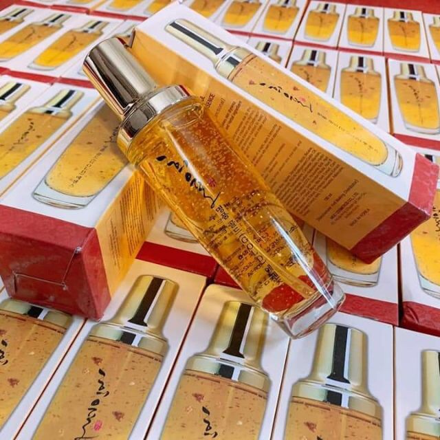 Tinh chất FREESHIP Serum 24K Lebelage Heeyul Premium Gold Essence căng bóng da 130ml