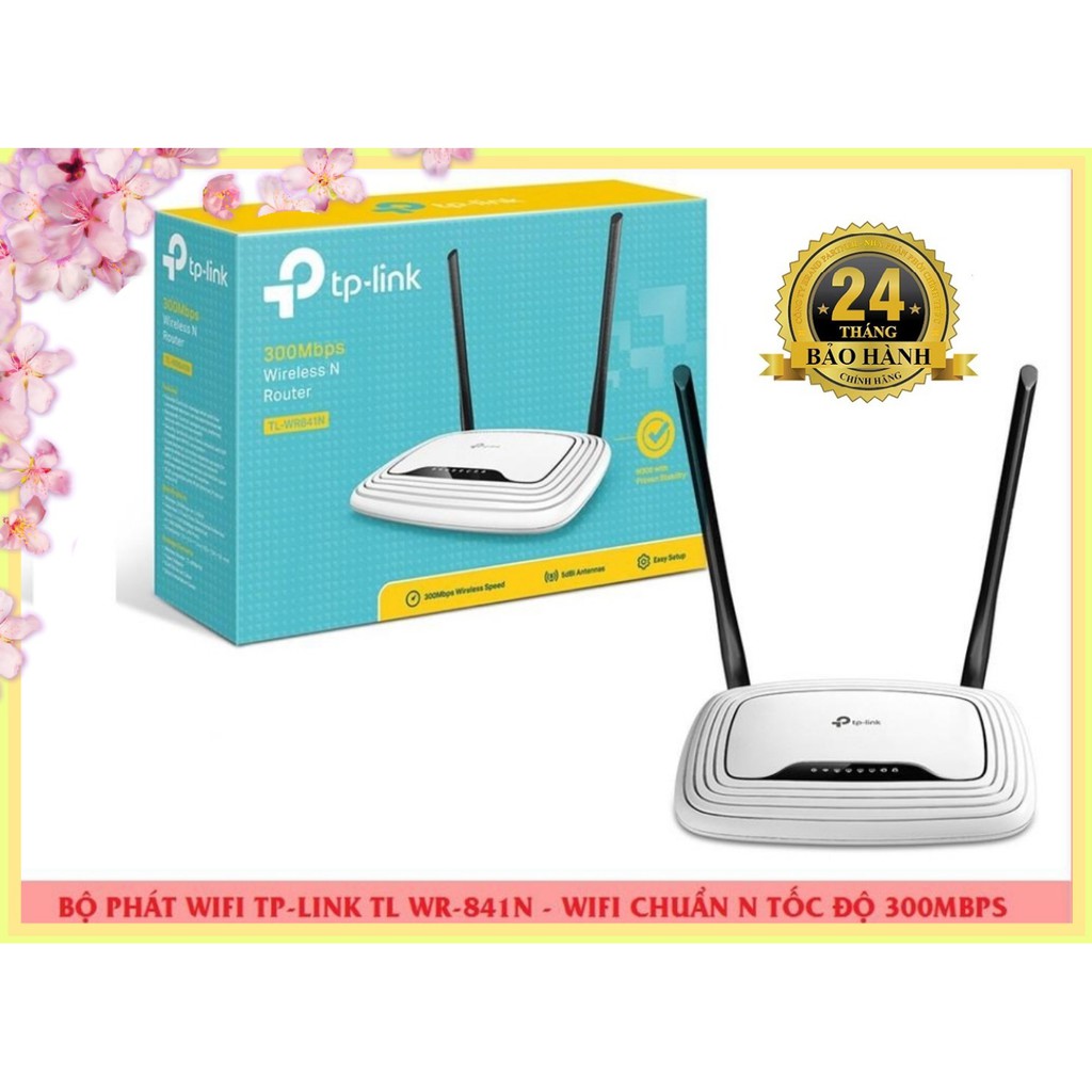 Bộ phát wifi TP LINK TL-WR841N 300MBPS
