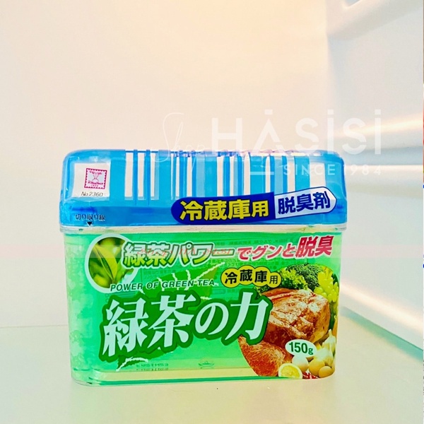 Hộp Khử Mùi Tủ Lạnh Hương Trà Xanh KOKUBO - Power Of Green Tea 150g