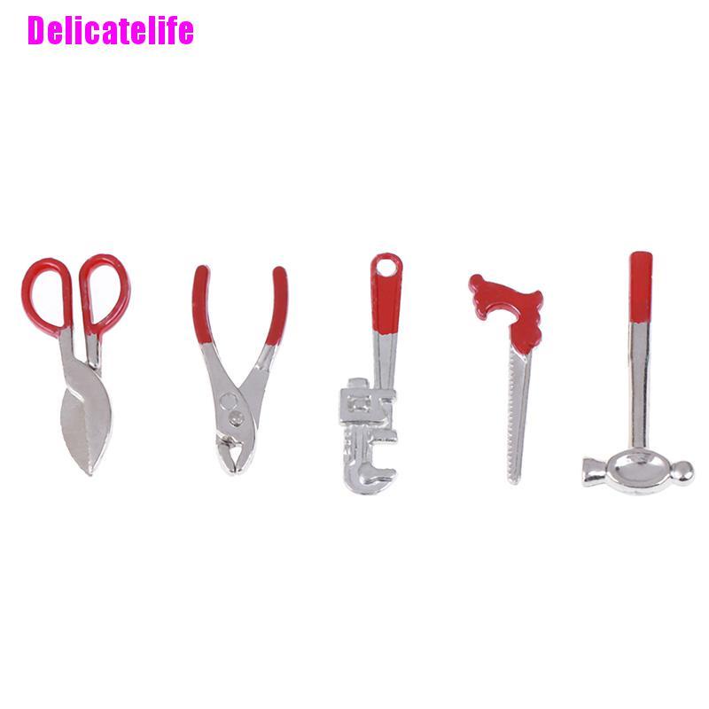 1 Bộ Dụng Cụ Sửa Chữa Nhà Búp Bê Tỉ Lệ 1: 12