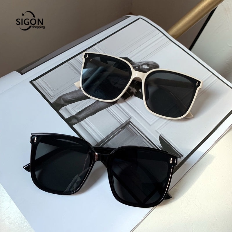 Kính Mát Gọng Tròn Chống Tia Cực Tím Thời Trang