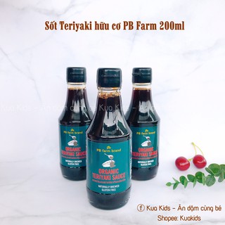 Sốt Teriyaki hữu cơ PB Farm 200ml