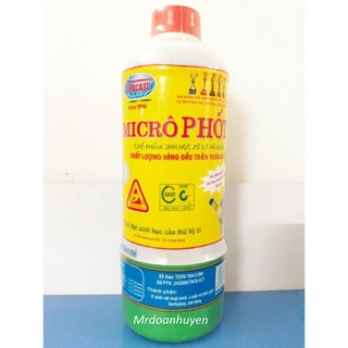 Dung Dịch Đổ Nhà Vệ Sinh Hầm Cầu Micrô Phốt TRACATU Chai 500Ml nước/ 65g bột