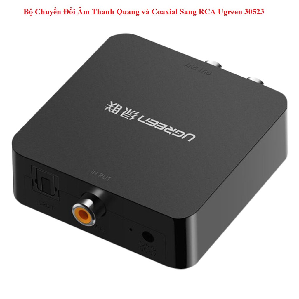 Bộ Chuyển Đổi Âm Thanh Quang và Coaxial Sang RCA Ugreen 30523