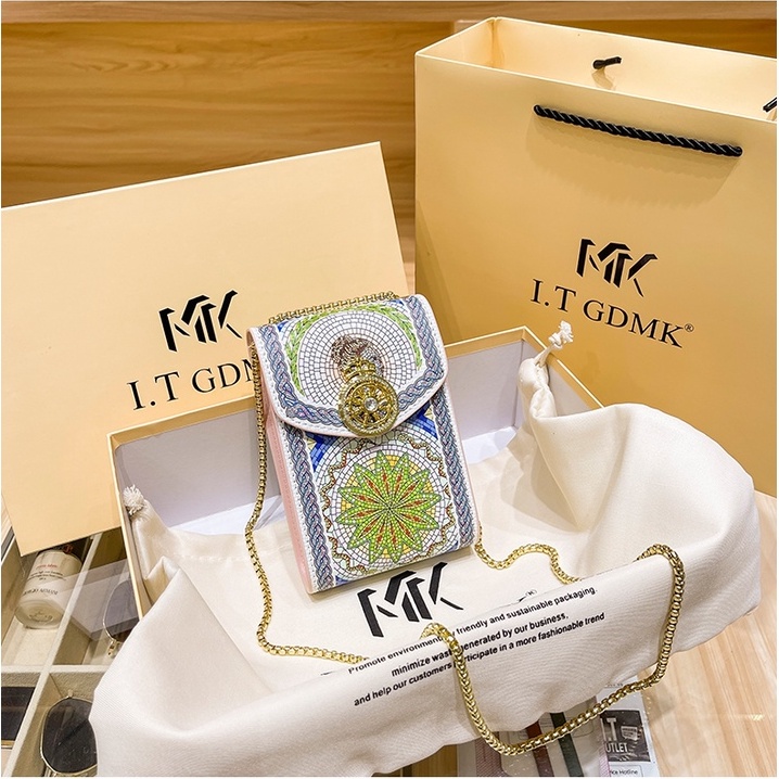 Túi Xách Đeo Chéo Mini Họa Tiết Hoạt Hình Dễ Thương Thời Trang 2023 Cho Nữ