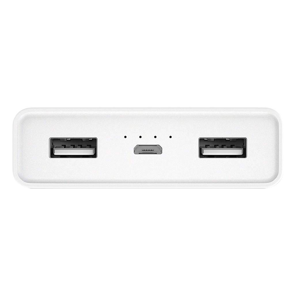 Pin dự phòng Xiaomi 20.000mah 2 cổng sạc - Hàng chính hãng