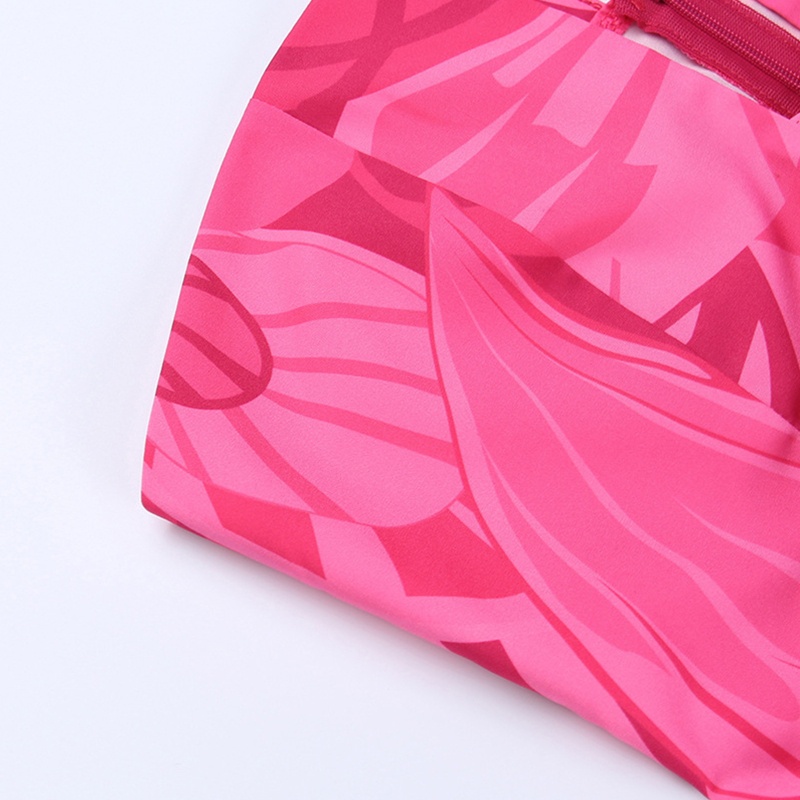 Brroa Đầm Midi Dáng Bút Chì Không Tay Hở Lưng In Họa Tiết Hoa Phong Cách Boho Xẻ Tà Gợi Cảm Cho Nữ Cl