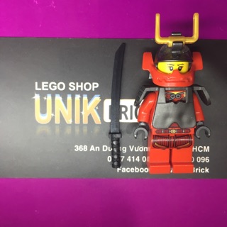 Lego UNIK BRICK Samurai X Nya (Mẫu 2) - Ninja nữ áo đỏ trong Ninjago chính hãng (như hình)
