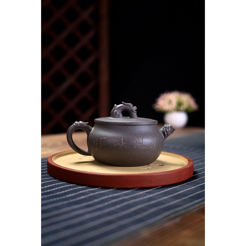 Ấm Tử Sa Nghi Hưng Thanh Phong Tuấn Tiết 300 ml (Thanh Khôi Nê)