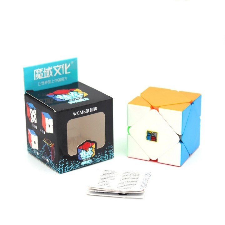 Đồ chơi Rubik Moyu Skewb Stickerless - Rubk Biến Thể Giúp Phát Triển IQ