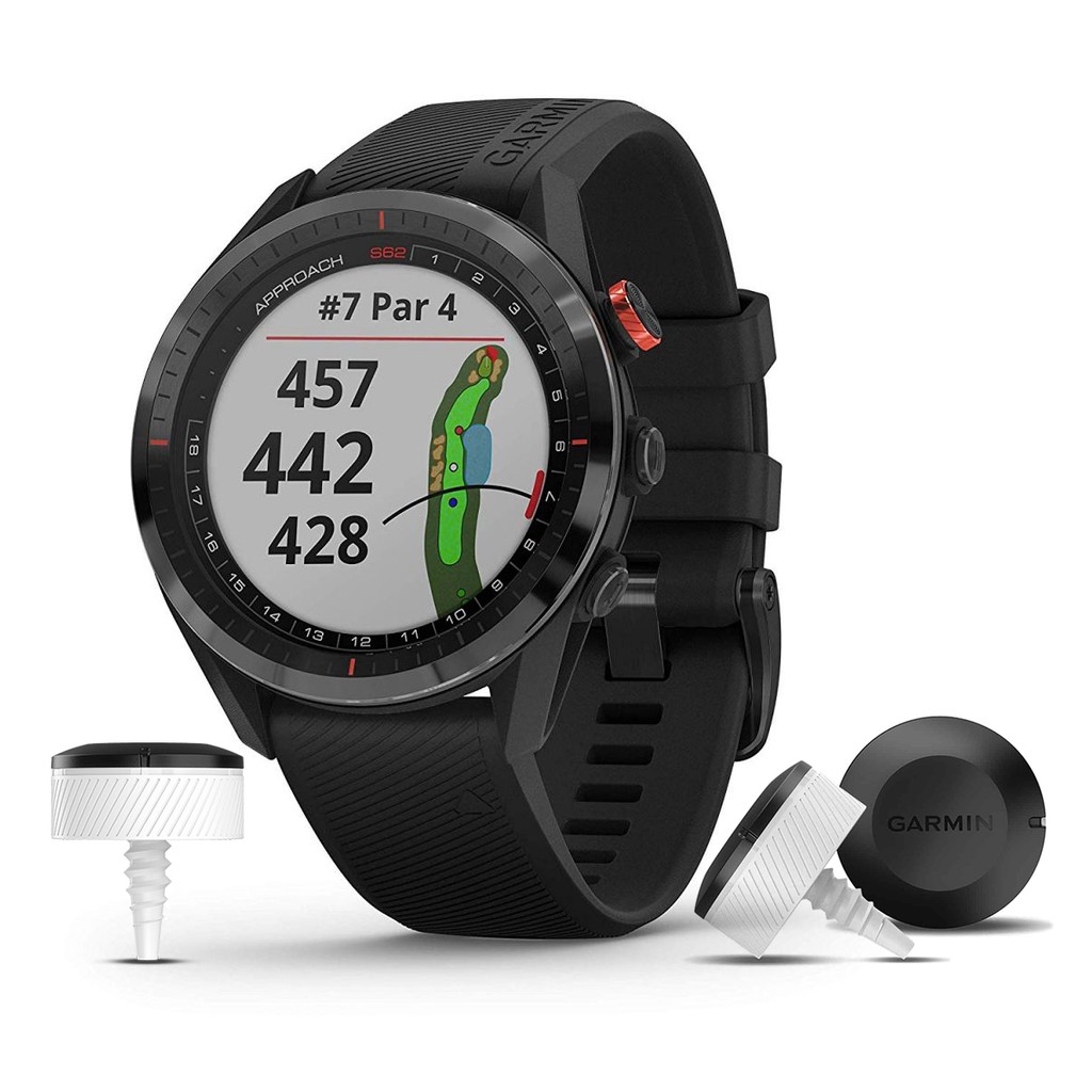 Đồng hồ Garmin Approach S62/S62 Premium with CT10 Bundle, Golf GPS