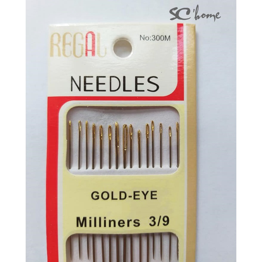 Vỉ kim nhỏ thêu chỉ tơ,cotton