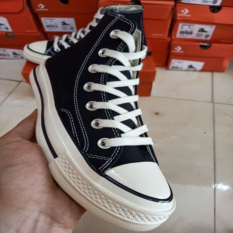 Giày Thể Thao Converse 1970s Đen Cổ Cao