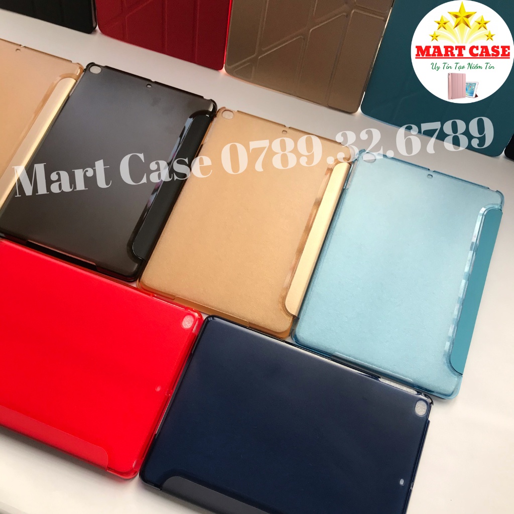 Ốp ipad Gập tam giác chất đẹp ốp ipad Gen 5/6/7/8/9/Air 1/2/3/Pro 9.7/10.5/Mini 1/2/3/4/5...MART CASE